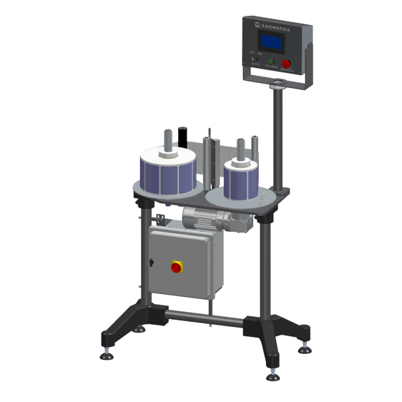 Rebobinador de Etiquetas AX-RB 25